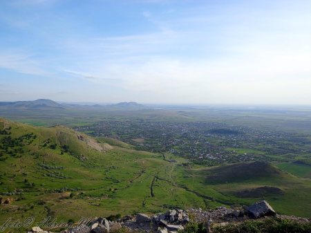 Comuna Greci vazuta de sus